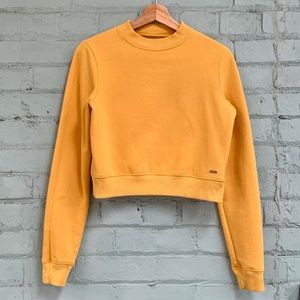 Yellow Crewneck Sweatshirt